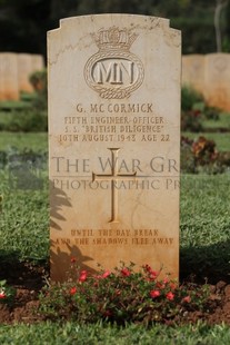 BEIRUT WAR CEMETERY - McCORMICK, GEORGE